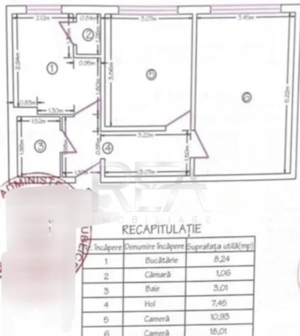 Apartament 2 camere 4/4 anvelopat Drumul Taberei