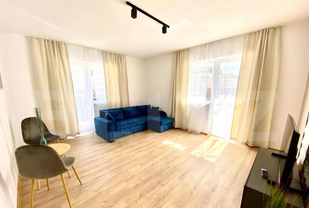 Apartament de 2 camere 52mp in Giroc semimobilat