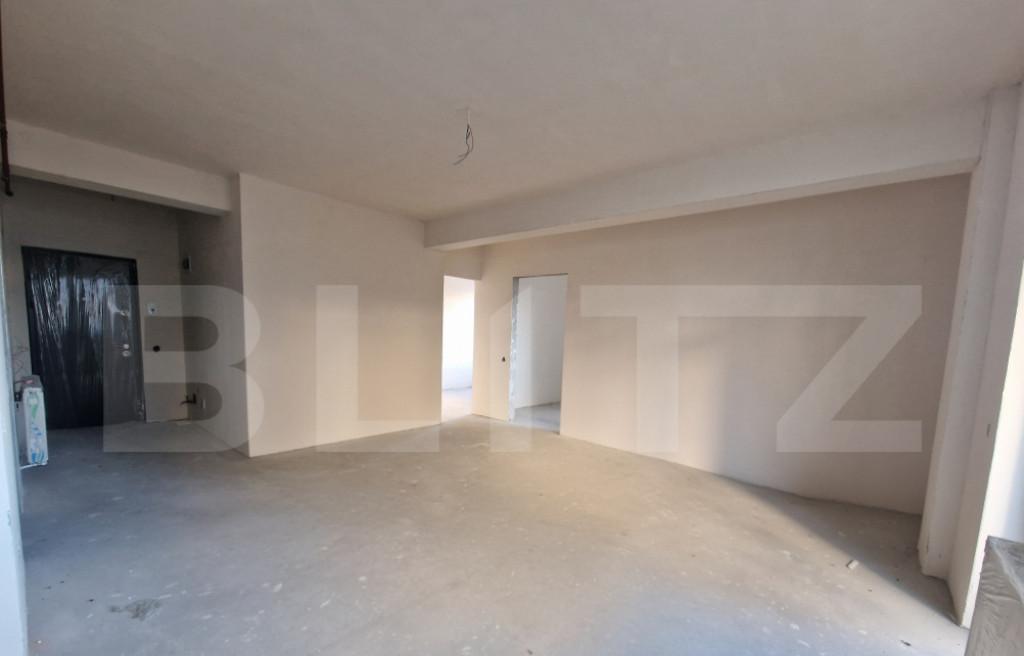 Apartament cu 3 camere semifinisat 68 mp terasa garaj U