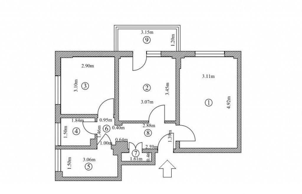 Apartament 3 camere Piata Progresul Soseaua Giurgiului