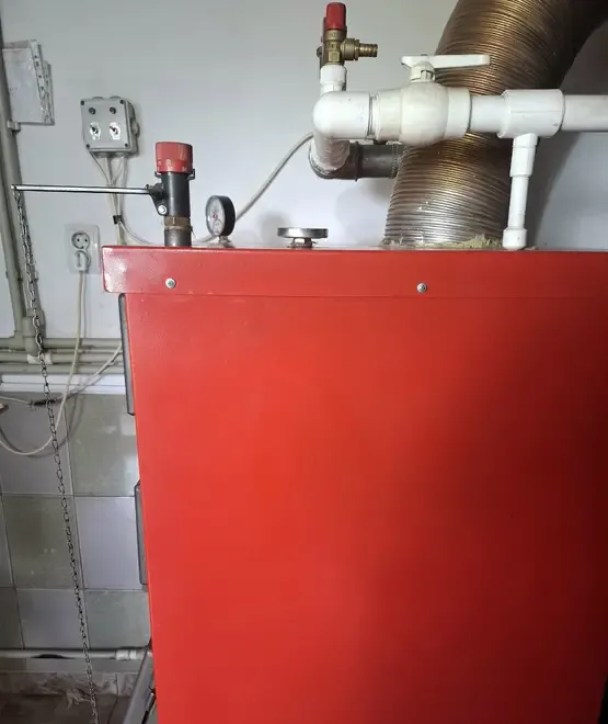 Centrala termica pe lemne si carbuni puffer