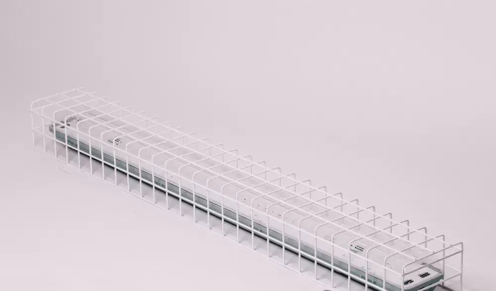 Grilaj de protectie antivandalism pentru LED 2x36W