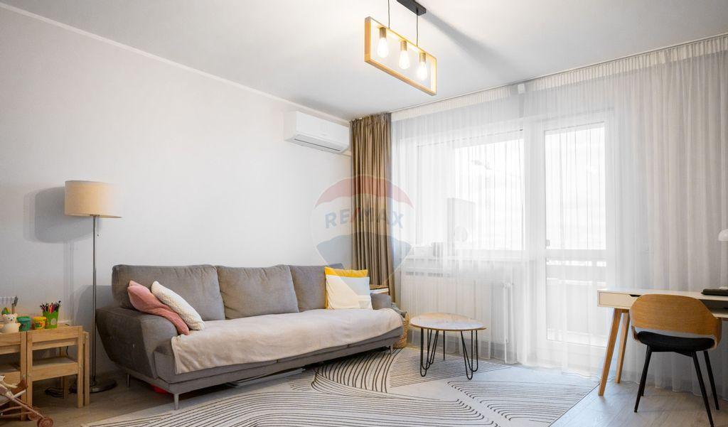 Apartament cu 2 camere 2 bai si parcare subterana in