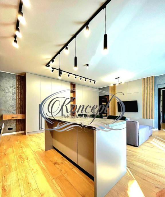 Apartament superb cu gradina proprie in Borhanci