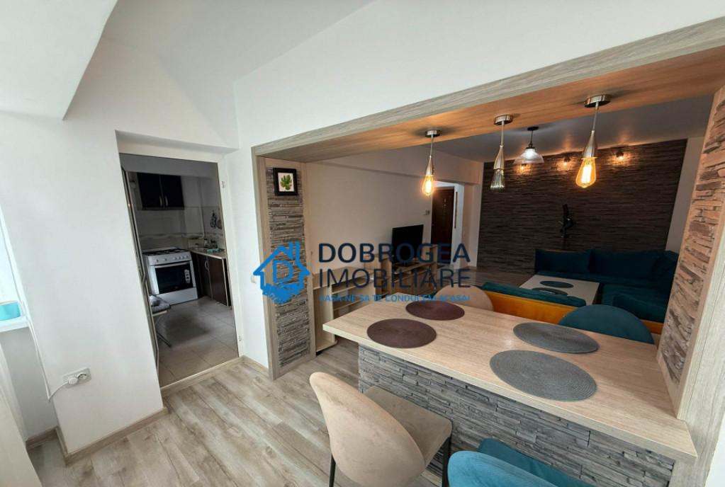 Strada Babadag etaj 2 3 camere mobilat utilat centrala t