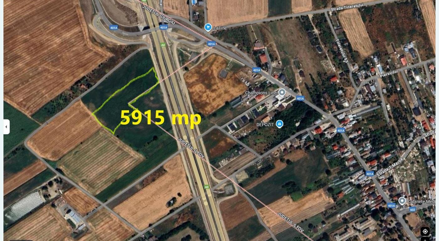 PROPRIETAR TEREN - 7 500 MP ILFOV GIURGIU A0