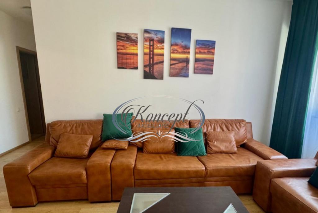 Apartament mobilat si utilat complet cu balcon in cartierul