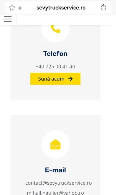 S C Sevy Truck Service angajeaza Sofer Tir