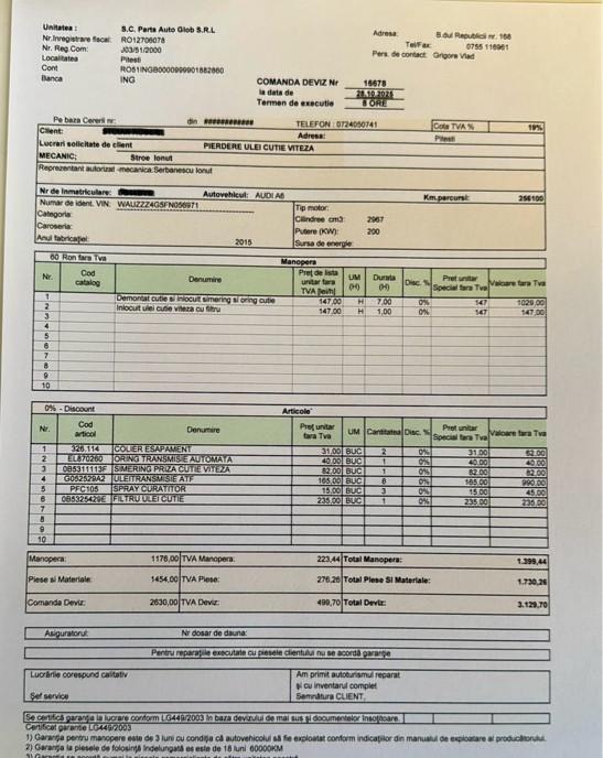 Audi A6 4x4 FaceLift S-Line matrix webasto soft close distronic 15 350 eur