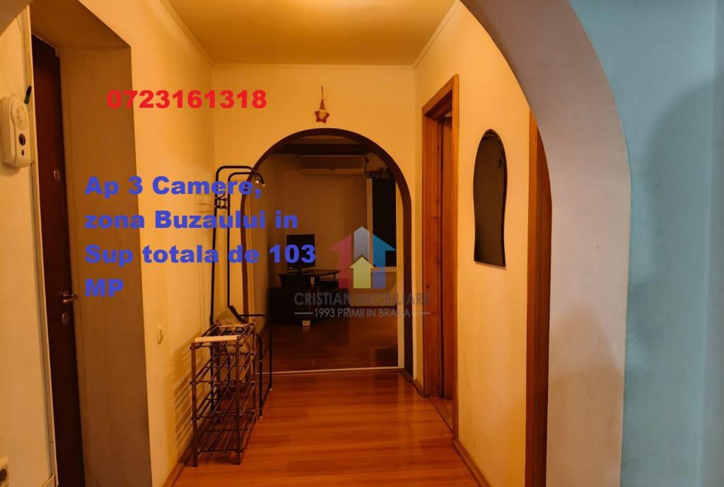 3 camere 103MP decomandat bloc cu lift Buzaului