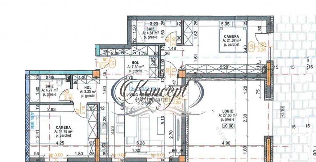 Apartament cu gradina amenajata ansamblu Terra Gardens