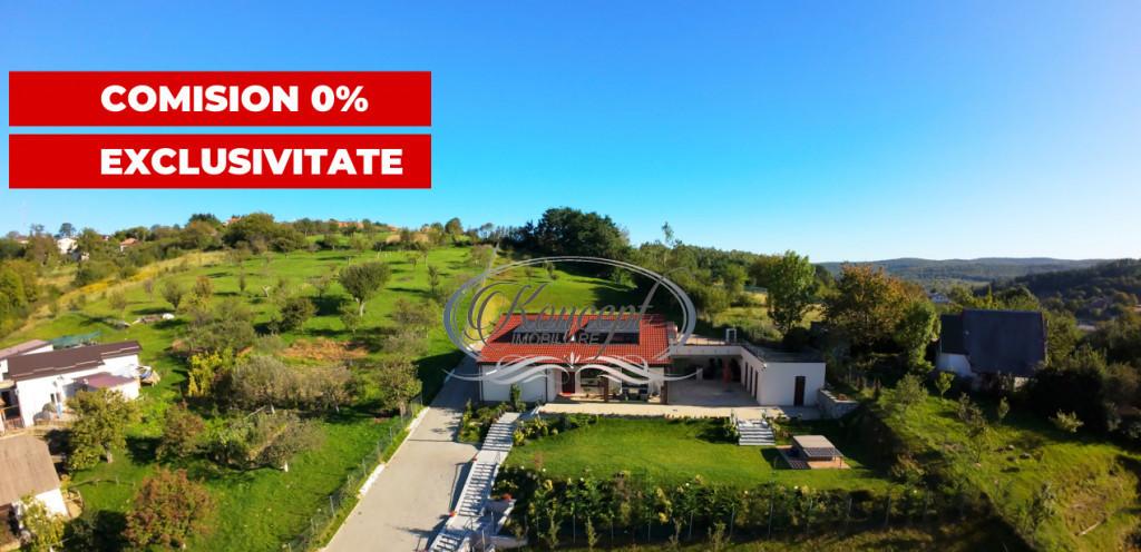 Casa unicat cu panorama si teren generos in Feleac