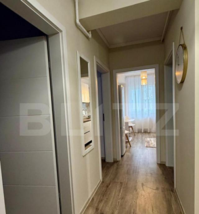 Apartament 2 camere decomandat mobilat la cheie 56 mp util