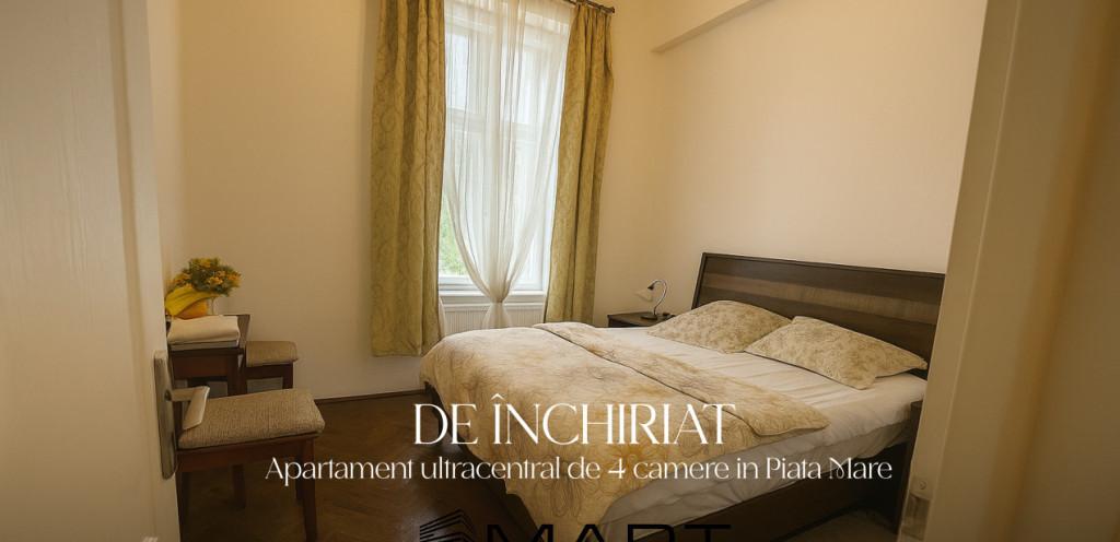 Apartament ultracentral de 4 camere in Piata Mare