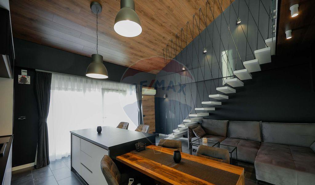 Penthouse tip Loft 3 camere pe doua niveluri cu teras