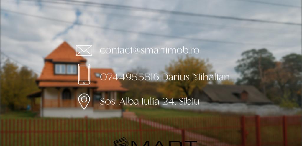 Casa 6 camere teren 900mp zona Viile Sibiului