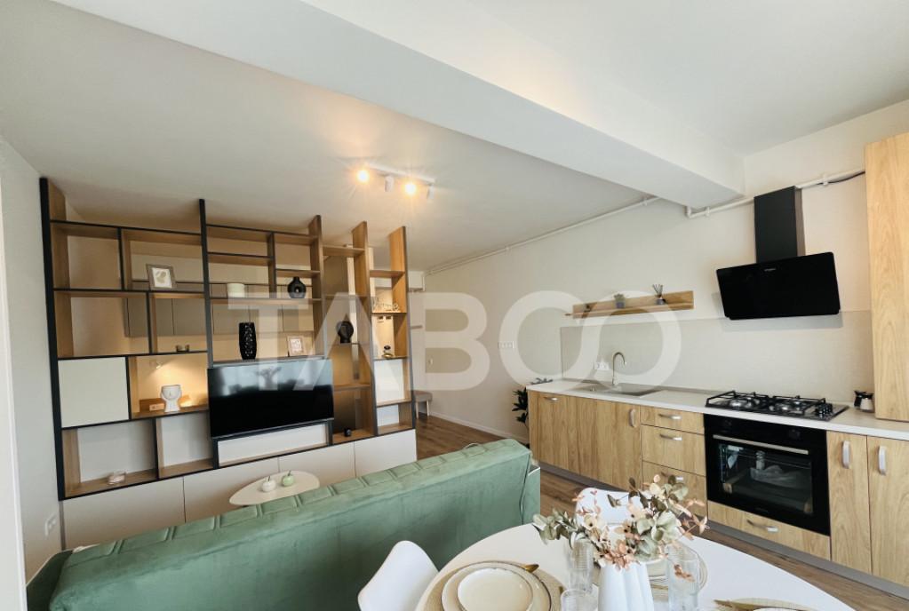 Garsoniera 38 mp cu terasa incalzire in pardosea si aer co