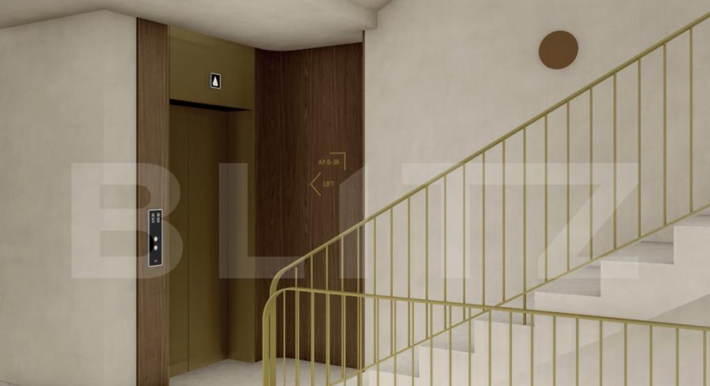 Penthouse de 2 camere finisat terasa garaj zona Somesulu