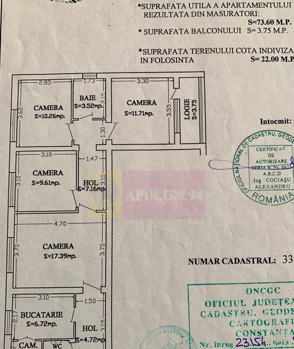 Apartament Constanta Tomis Nord