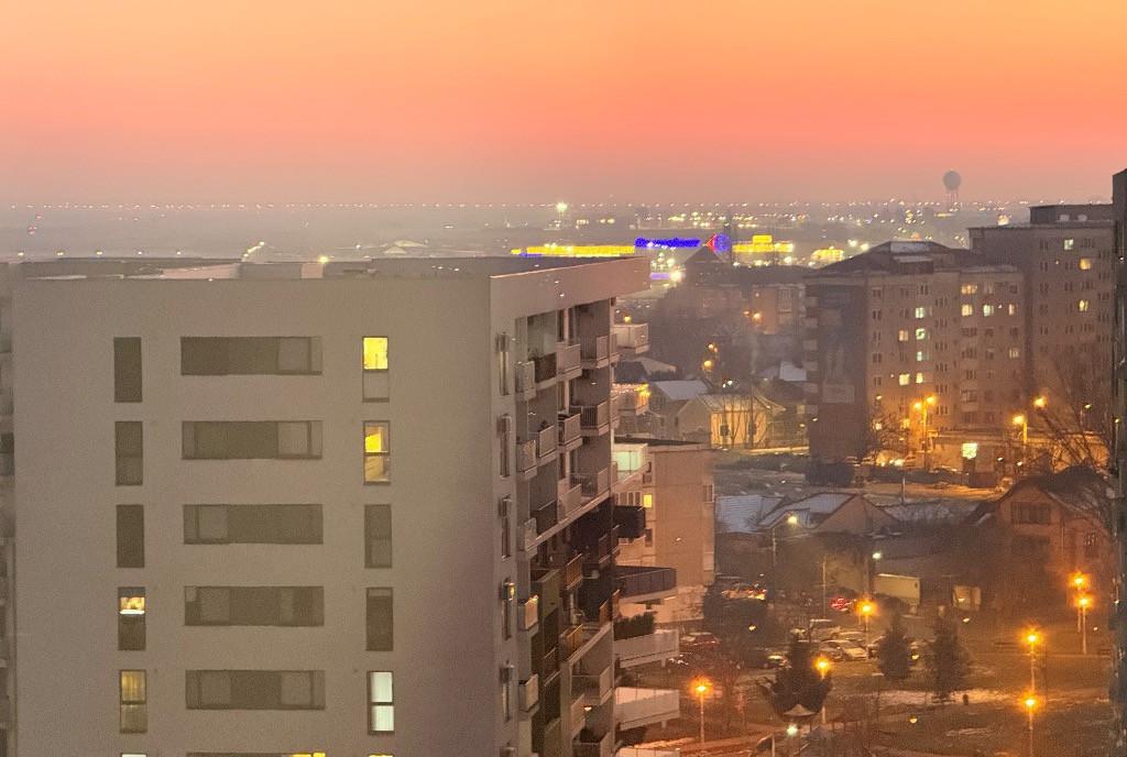 Apartament 2 camere Prima Onestilor view spre aeroport