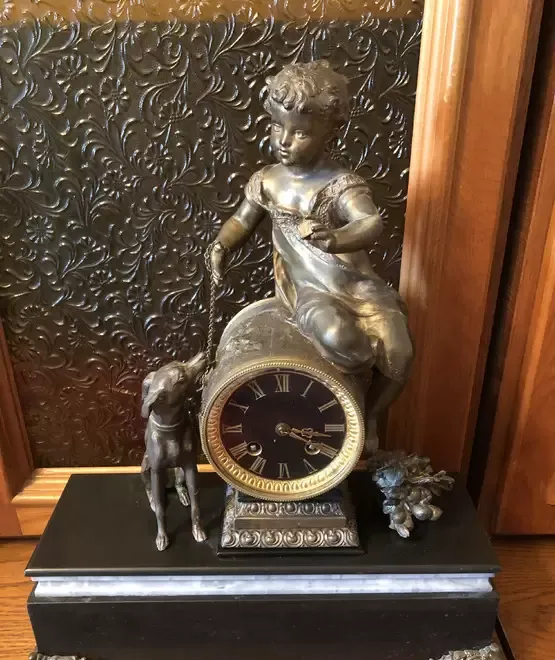 Vand pendula semineu sec 19