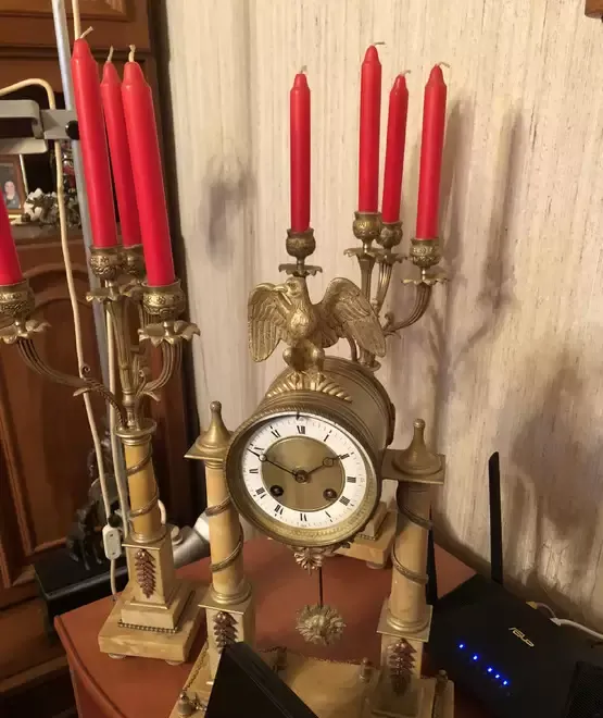 Vand pendula semineu sec 19