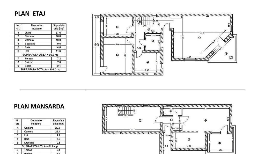 Inchiriere Casa 300mp utili teren 550mp Sector 4 Luica