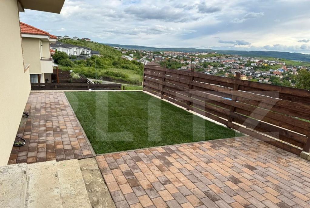 Duplex vedere panoramica 120 mp utili 350 mp teren Dezmi