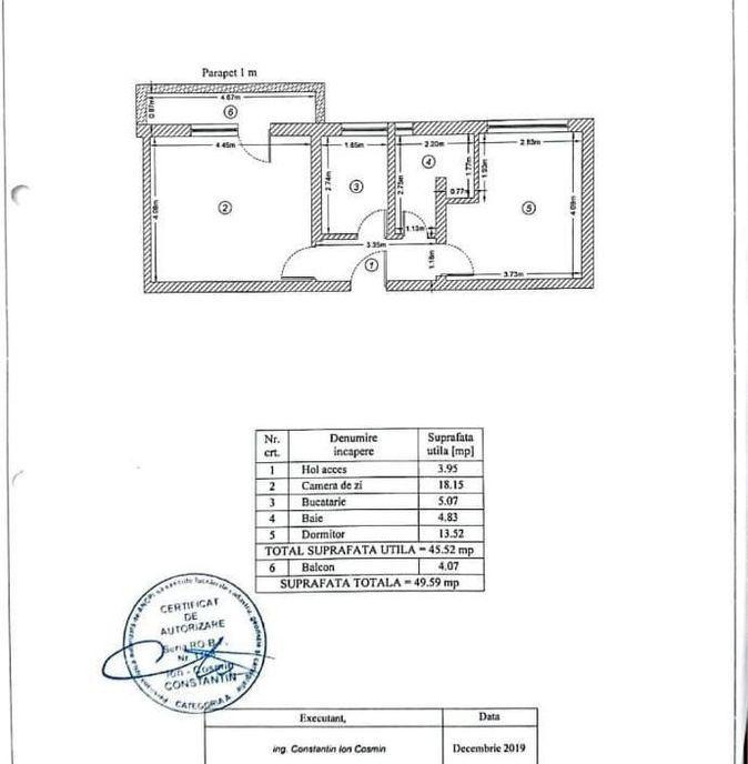 Garsoniera Decomandata Tineretului Renovata Intergal