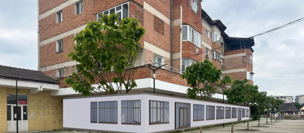 Spatiu comercial 110 mp zona Pietei Centrale Tg Jiu