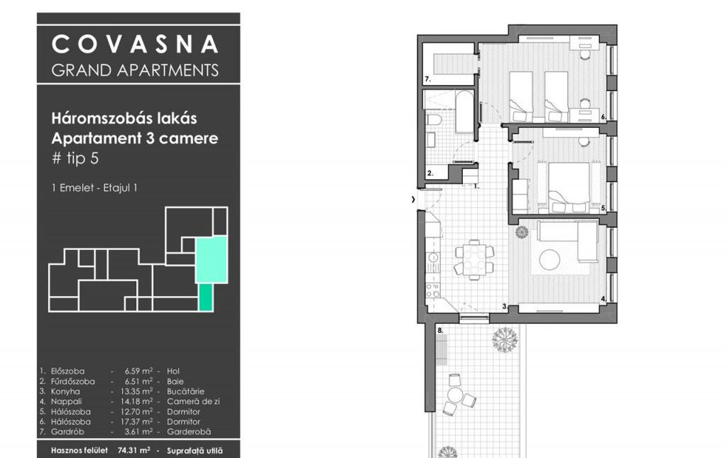 Spatiu comercial de exceptie Proiect aparthotel rezidential