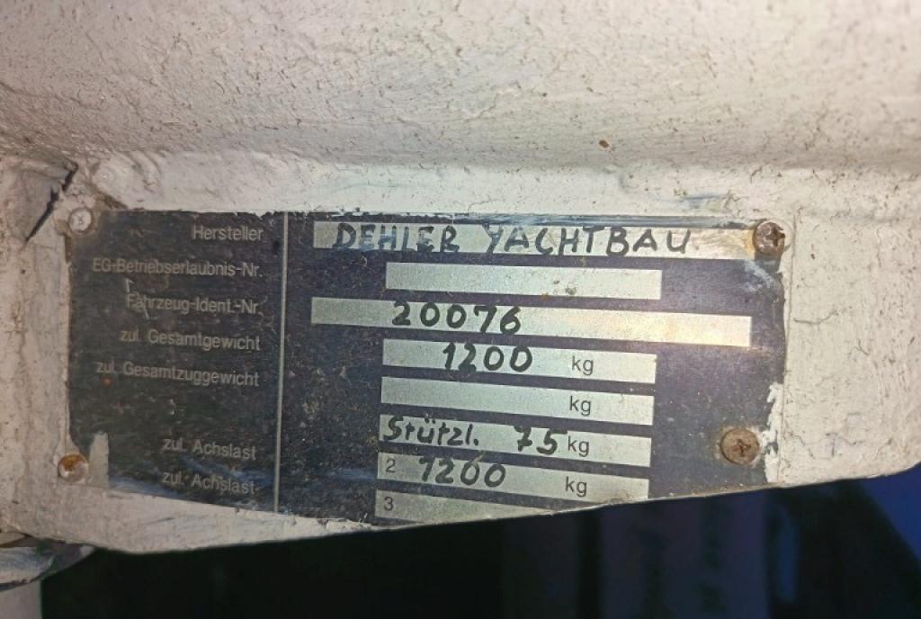 Veliere Dehler Varinat K4 3 700 eur