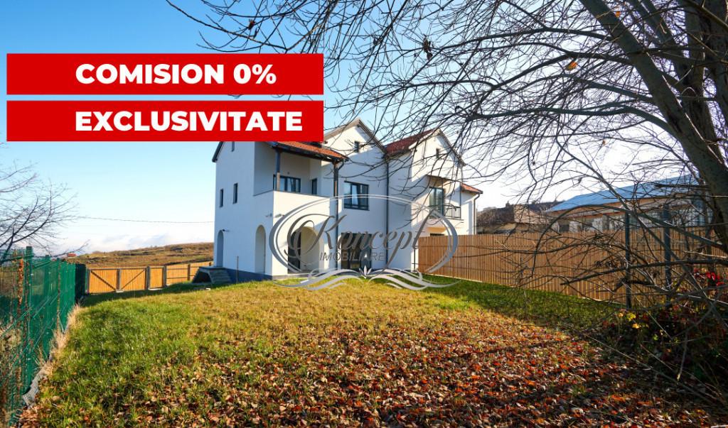 Duplex modern Feleacu cu vedere panoramica spre Cluj