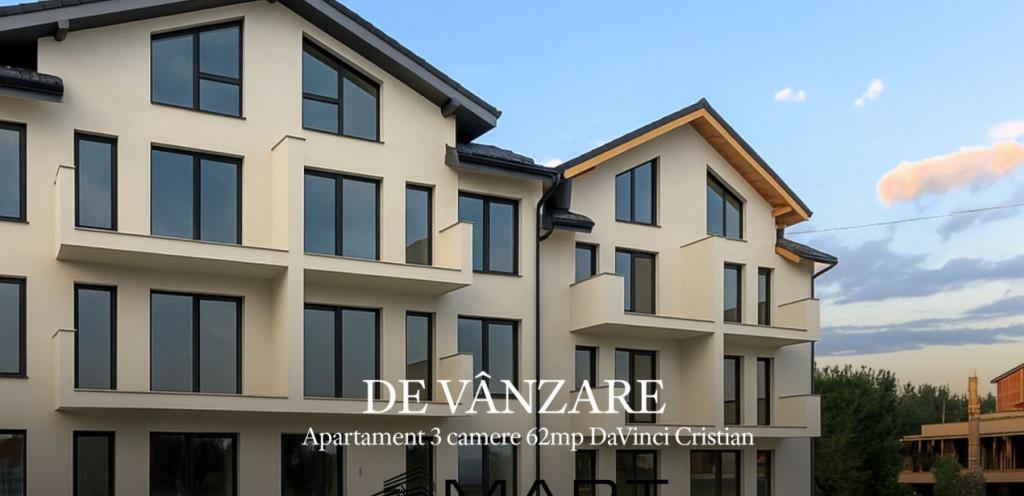 Apartament 2 camere 50mp plus curte 50mp cartier Davinci Cri