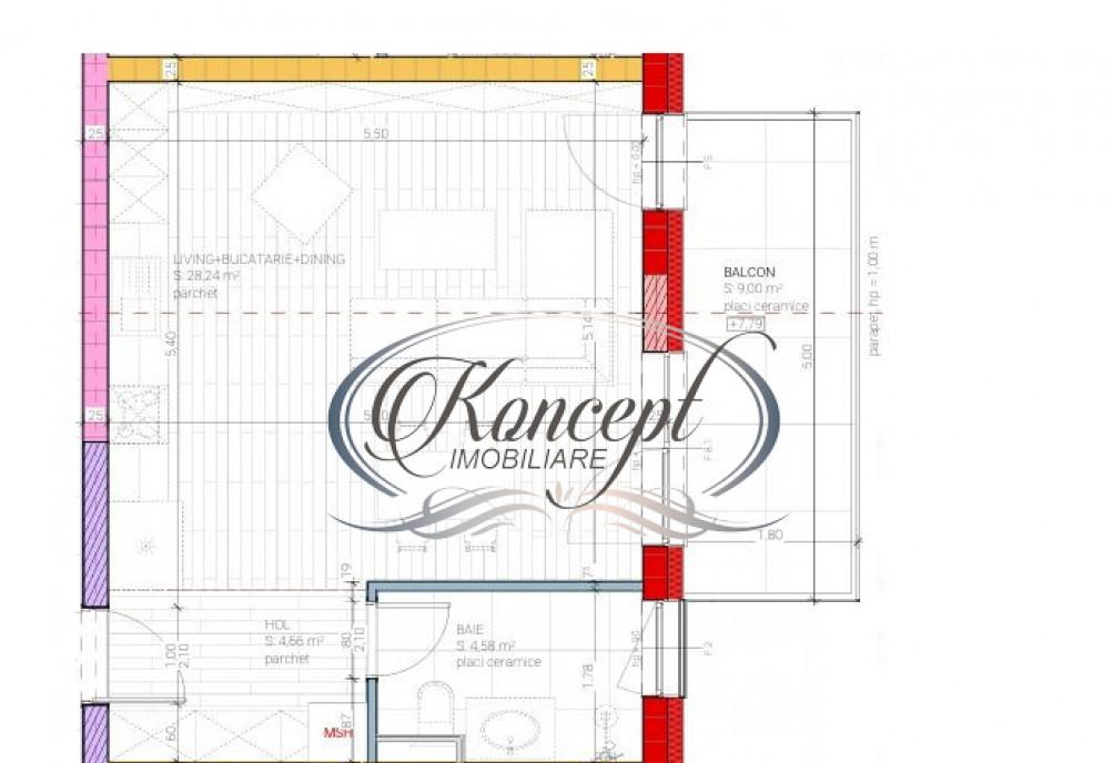 Apartament nou pe Calea Baciului