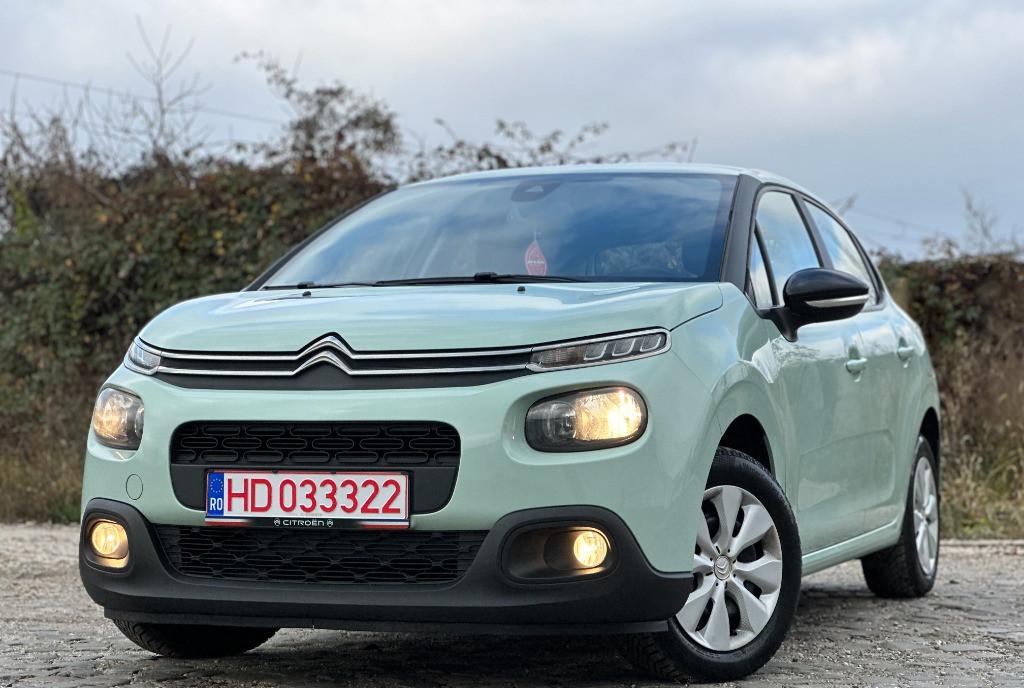 Citroen C3 navigatie 1 6 D euro 6-fara AdBlue clima led af 2018 factura 6 020 eur