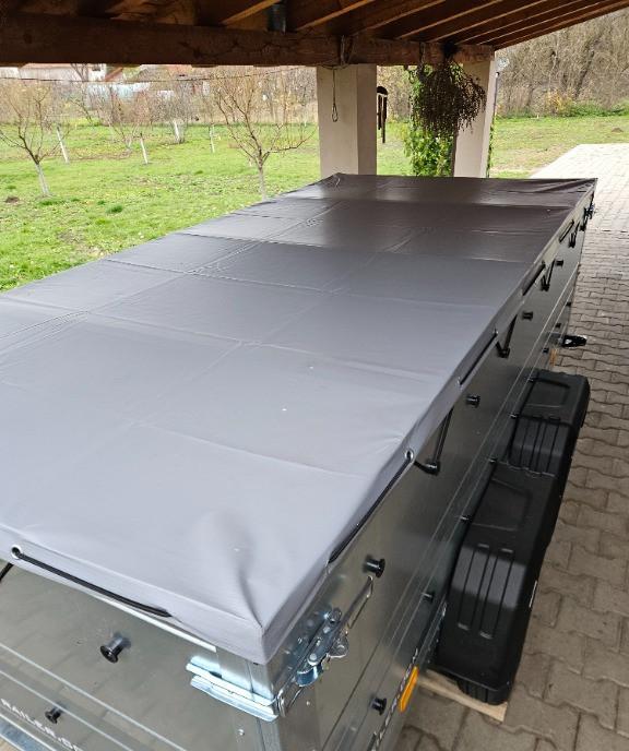 Remorca 2 axe obloane duble 2 500 eur