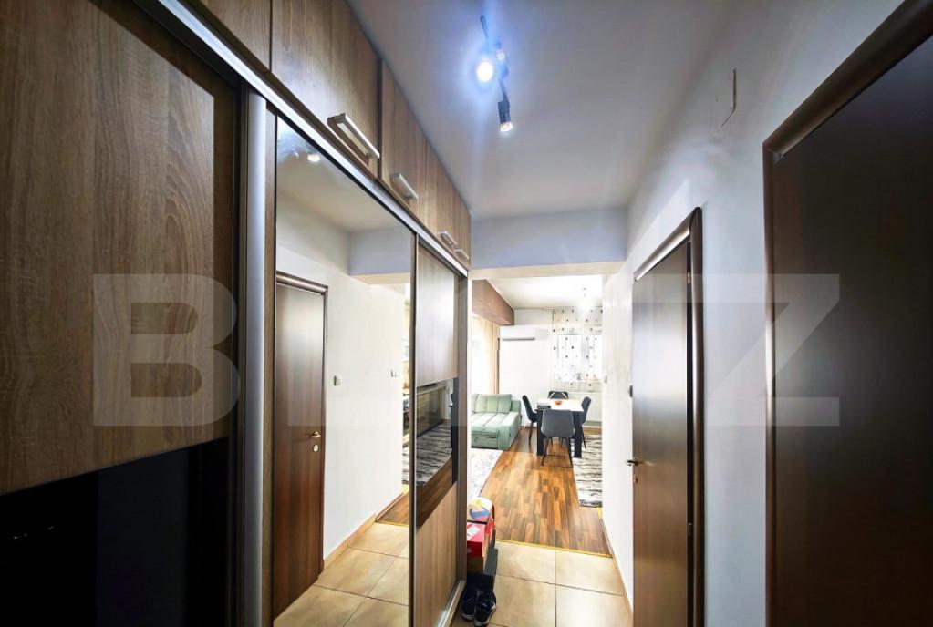 Nufarul Apartament 72 mp modern 3 camere 2 bai balcon c