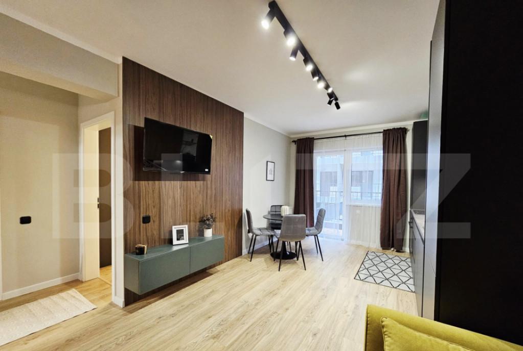 Apartament 3 camere mobilat utilat nou nelocuit zona Terr