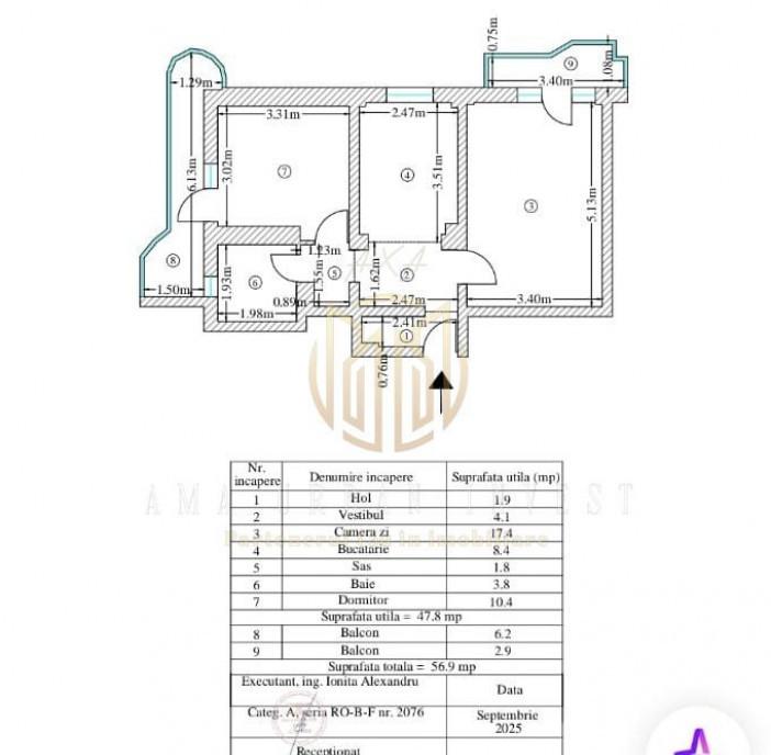 Apartament 2 camere Universitatea Spiru Haret Aparatori