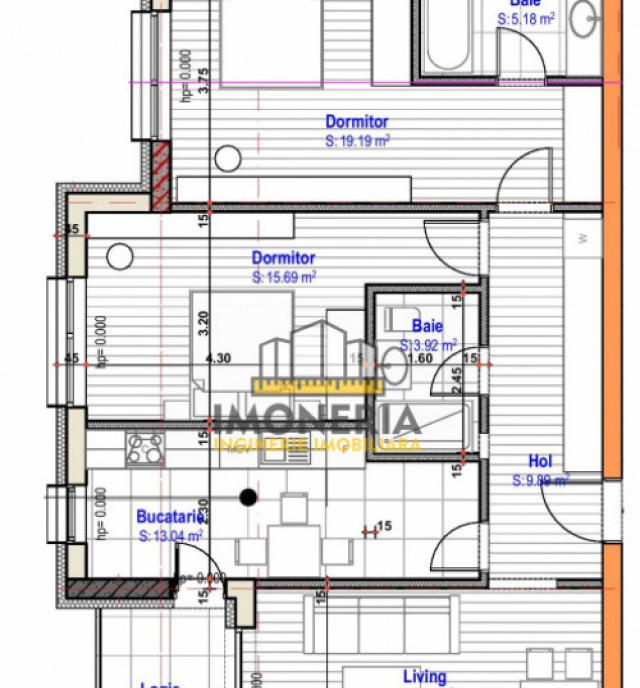 Ideal pentru familia ta 3 camere mari 2 bai
