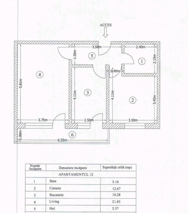 2 camere si parcare Libertatii Bragadiru