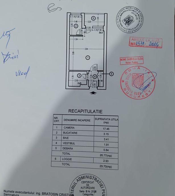 Garsoniera Soseaua Giurgiului/15 minute metrou Eroii Revo