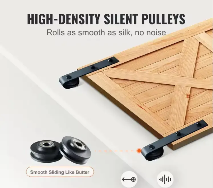 Sistem de culisare pentru usi glisante VEVOR Nou