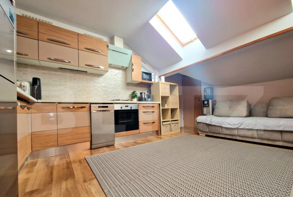 Zona Esso Apartament mobilat/utilat cu 2 camere 1 balcon