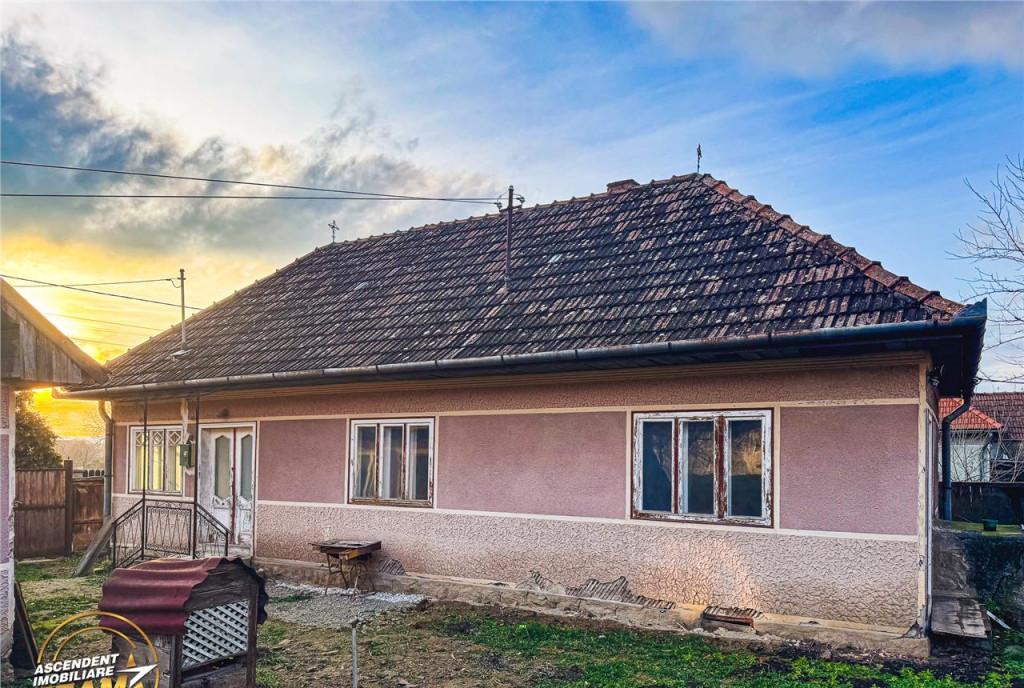 Casa rustica cu teren roditor de peste 1 000mp Sanzaieni