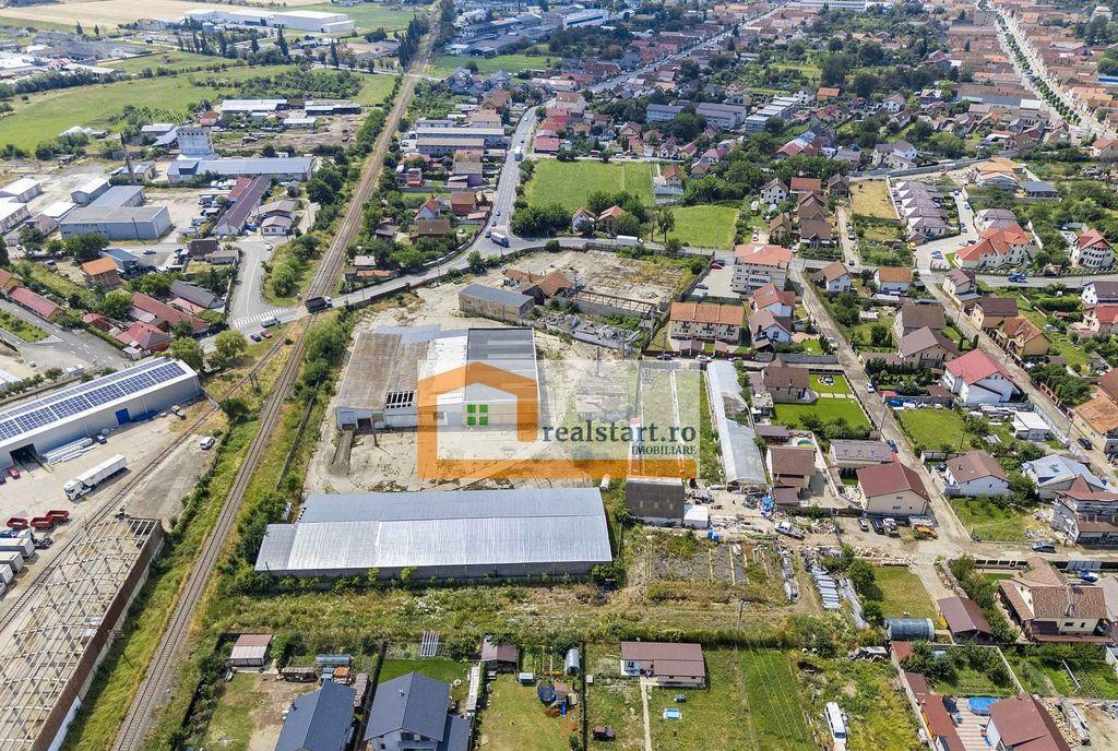 Codlea Depozite si teren 1 7Ha 5600mp cladiri D 155ml