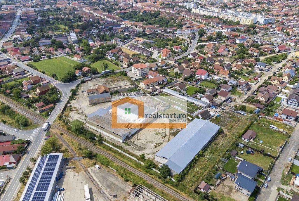 Codlea Depozite si teren 1 7Ha 5600mp cladiri D 155ml