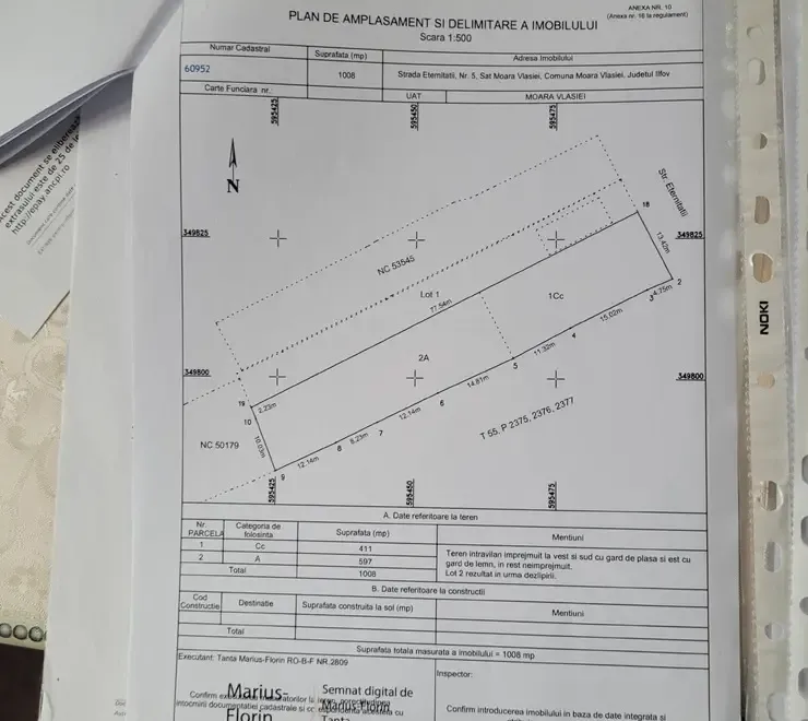 Teren de vanzare sau inchiriere