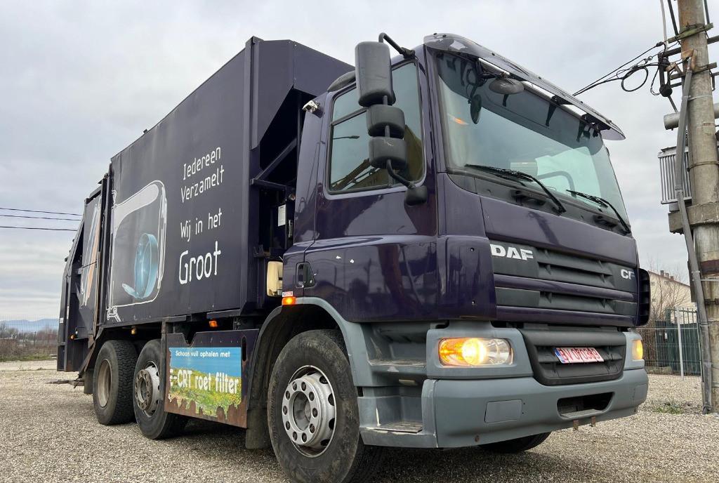 Masina de gunoi DAF CF 75 ndash capacitate 17 m3 Video ndash Gata de lucru 15 500 eur